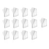 Juroicessry 10Pcs Transparent Wall Mounted Replacement Sticky Pads for Kitchen