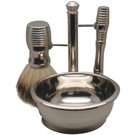 Comoy Badger Shave Set with Bowl,