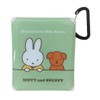 Miffy miffy0023 Clear Pouch with Carabiner, Accessory Case, Earphones, Pouch,