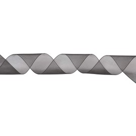 ITIsparkle Organza Ribbon, Width 1.5 inches (38 mm) x 8.7 ft (22 m), Handicraft, Garment, Wrapping, Bowknot Ribbon #030 - Black