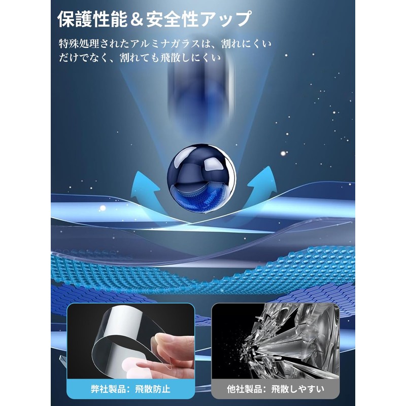 Salywin For Switch 2 Glass Film with Guide Frame [2