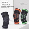 1 Par Rodilleras Elásticas Deportivas Compresion Para Gym