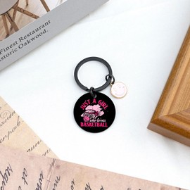 YINSSA Basketball Gifts for Girls Basketball Keychain for Girls Women Mom Girls Her Gifts for Team Basketball Players Stocking Stuffers Girls Players Team Gifts Coach Basketball Accessories