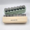 portable daily Pill case vanilla yellow