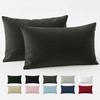 Dreamzie Pillowcase/Cushion Cover 40 x 80 cm, Renforcé Cotton (Set