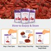 Vinamit Soft Dried Rose-Apple | Dried Plums 3.5 oz Bag