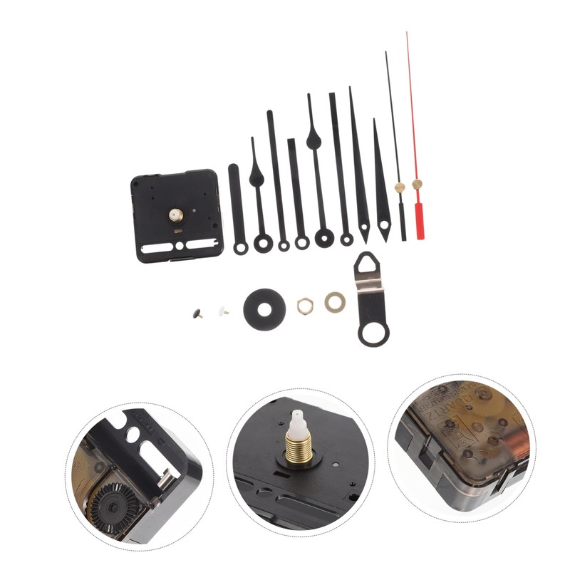 COHEALI 1 Set DIY Clock Mechanism Replacement Parts with Metal