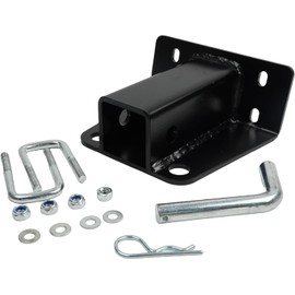 JZGRDN 2 Inch Receiver Trailer Tow Hitch with Pins and Clips Kit Compatible with 2007-2016 Kawasaki Mule 600 610 2017-2019 Mule 4x4 SX 2005-16 KAF400 Mule SX