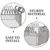 Versatile DIY Miniature Fence Set - Light Grey Plastic -