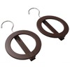 Hanger Circle Set of 2 Brown
