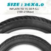 1/2 Pack Fat Tire for Ebike Mountain Snow Bike Heav1/2