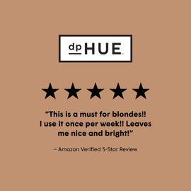 dpHUE Cool Blonde Shampoo, 8.5 oz - Purple Shampoo for Color-Treated Hair - Blonde Toner - Neutralize Unwanted Yellow, Brassy Hair Tones - Moisturizing Shampoo for Soft, Shiny Hair