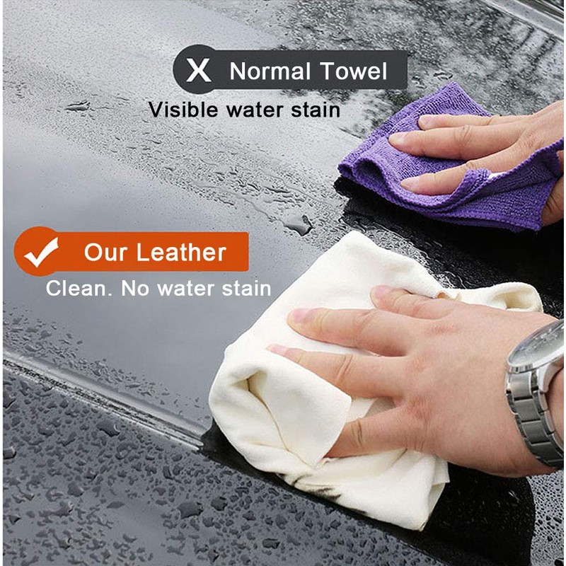 Chamois Cloth for Car - 35'' x 23.6'' (5.7 sq