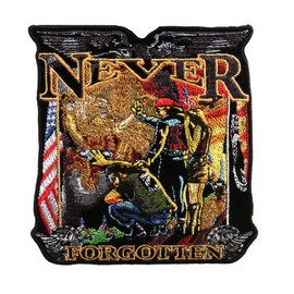 Hot Leathers Vietnam Wall Veteran Biker Patch (5" Width x 5" Height)