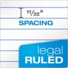Ampad Gold Fibre Writing Pads, 8-1/2" x 11-3/4", Legal Rule,