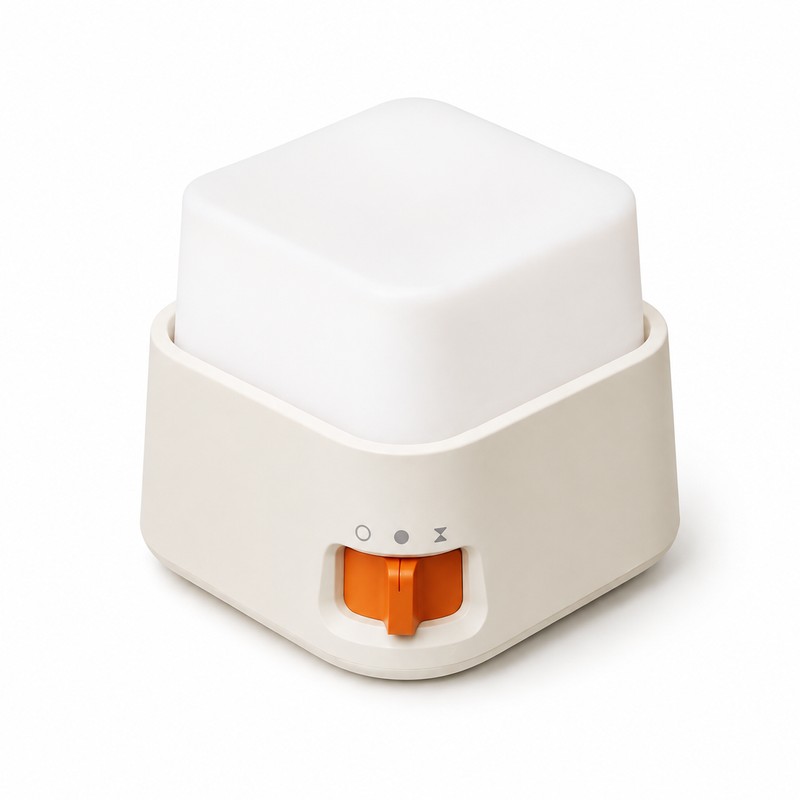 Mini Keyboard Lamp for Bedroom & Desk – Rechargeable LED