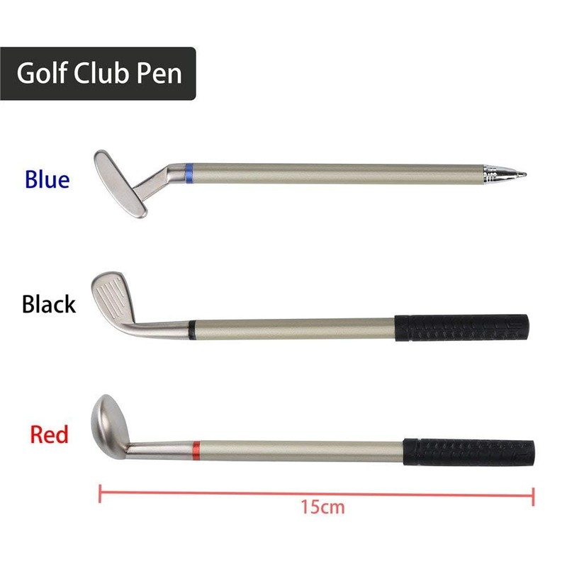 10L0L Golf Pen Holder with 3 Pieces Golf Club Pens