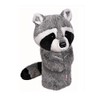 Daphne's Novely Headcover - Raccoon, grey, white, black