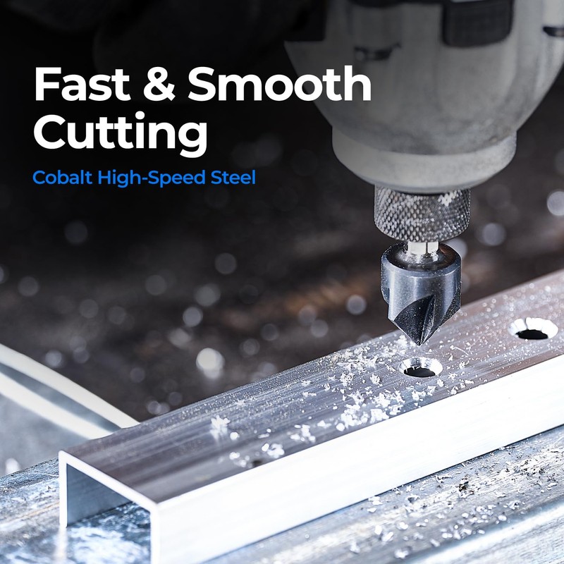 toolant 3pack#8 Silence Countersink Drill Bits Set for US Wood