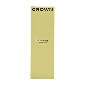 CROWN AFFAIR The Volumizing Conditioner 8oz – Lightweight Gel for Oily, Flat Hair with Hyaluronic Acid, Rice Protein & Panthenol