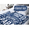InnoBeta Papa Gifts from Grandkids, Grandchildren, Gifts for Grandpa, Throw