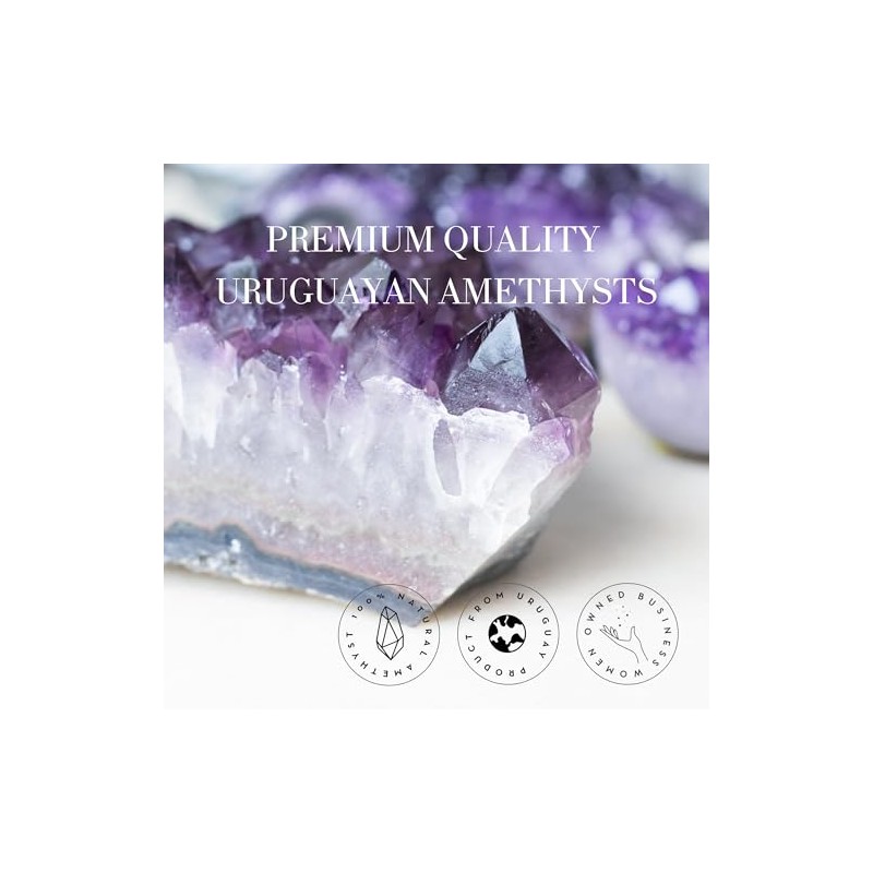 Deep Purple Project Deep Purple Project Amethyst Crystal Rock 1/2