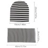 WUWYOUWL Baby Cotton Soft Beanie Hat + Loop Scarf Two