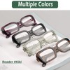 Ailebre Retro Oversized Blue Light Blocking Reading Glasses for Women