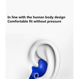 4 Pairs Swimming Ear Plugs Waterproof Reusable Swimming Ear Plugs for，Protect Children's Ears in Water Shower .Swimming Showering Bathing Surfing Snorkeling, Suitable for Kids and Adults, 4 Colors