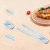 TAYCZGQL 6 Pcs Small Silicone Tongs with Non Slip Heat