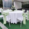 15 Pack Sage Green Satin Table Runners 12 x 108