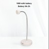 Gooseneck LED Nail Lamp UV 3 Light Chips Rechargeable Nail