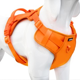 AIITLE Escape Proof Dog Harness for Large Dogs, Adjustable Dog Harness for Outdoor Adventure, No Choke, Pet Vest with Easy Control Handle for Large, Extra Large