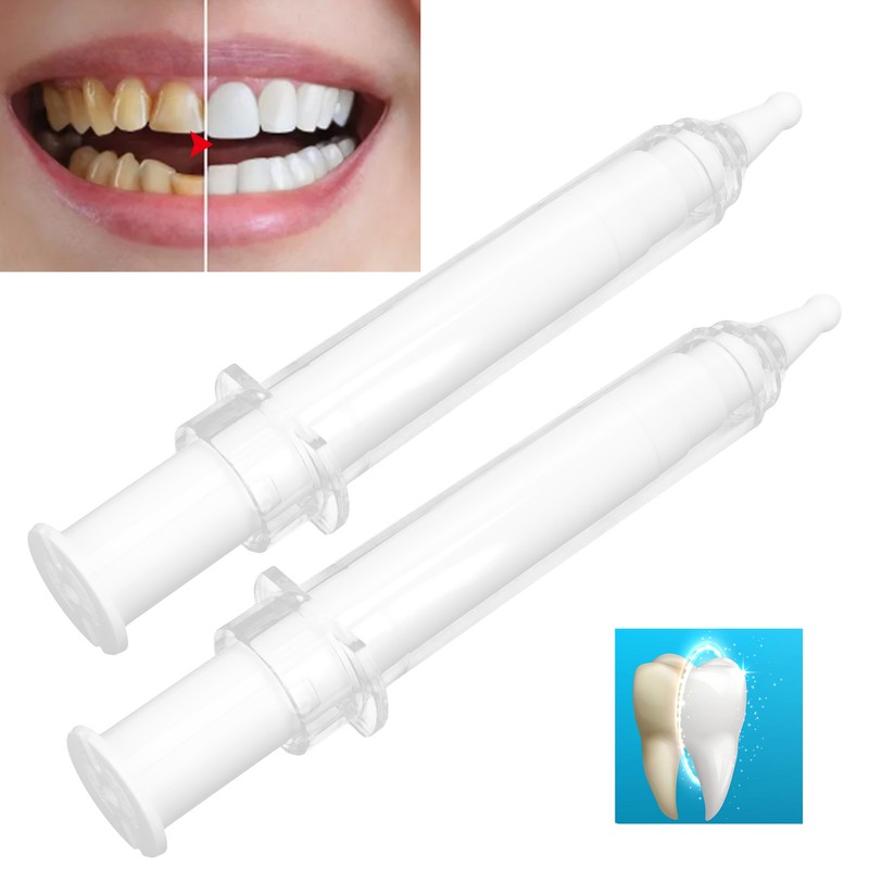 2Pcs 15ml Effective Teeth Whitening Pen No Sensitivity Teeth Coffee