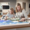 1500 Pieces Puzzle Board with Drawers and Cover,35"x27"Portable Jigsaw Puzzle