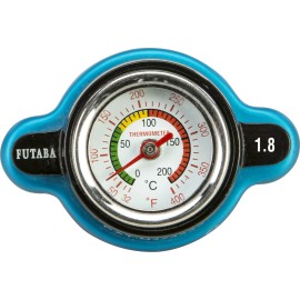FIRE POWER SUZUKI LT250R 250 QUAD RACER,LT500R QUADZILLA 500 RADIATOR CAP WITH TEMP GAUGE