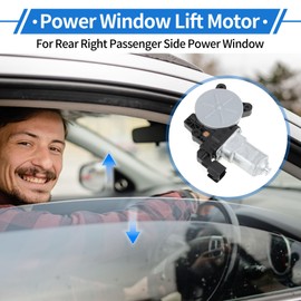 HEROFFIX Rear Right Passenger Side Power Window Regulator Lift Motor for Ford Ecosport 2013-2017 No.CN15A27000CF/CN15A27000CB 2 Pin Car Window Glass Lift Motor