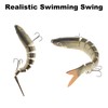 CAPASTEC Freshwater Lifelike Catfish Fishing Lures, Realistic Segment Lifelike Fishing