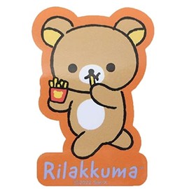 Rilakkuma [Big Seal] Die Cut Vinyl Sticker/Plain Rilakkuma Potato San-X