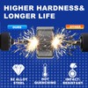 Geinxurn Impact Hex Screwdriver Bits Set,22 Pcs Magnetic Metric S2