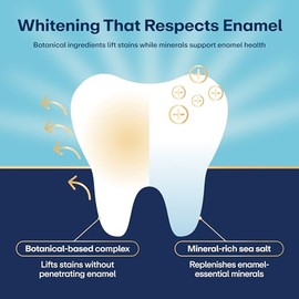 Lumineux Tiras blanqueadoras de dientes 21 tratamientos - Sin peróxido - Seguro para el esmalte para dientes más blancos - Blanqueamiento sin sensibilidad - Fórmula para dentistas - Sin sensibilidad