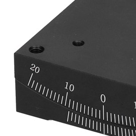 Linear Stage Actuator, 60x60mm Linear Stage Goniometer Manual Linear Stage Goniometer Trimming Bearing Tuning Platform Sliding Table Fine Tune Platform