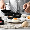 Egg Rings Fried Egg Mold 4 Pcs Large 6" Pancake