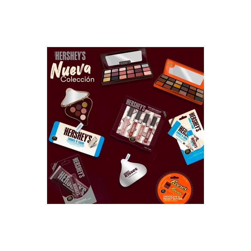 Paleta De Sombras Hershey's Con Aroma Chocolate 18 Tonos