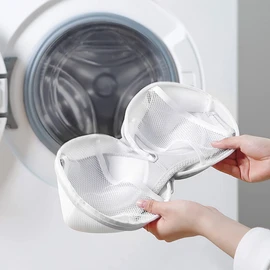 Bra Washing Bags for Laundry Set of 2 Mesh Bra Laundry Bags with Premium Zipper Exclusive Lock To Prevent The Zipper From Shifting