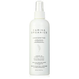 Carina Organics Unscented Leave In Conditioner, 250 Milliliters