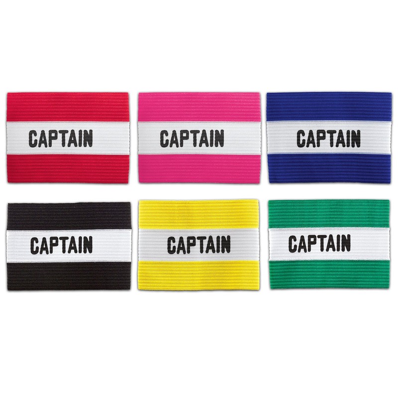 Kwik Goal Youth Captain Arm Band, Red
