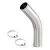 GASHER 1PCS 45 Degree Elbow Aluminum Alloy Tube Intercooler Pipe