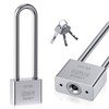 Lengthened Padlock with 3 Keys, 40mm Long Shackle Padlock High