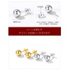 Silvora Round Ball Earrings, Women's 925 Silver, Ball Earrings, Popular